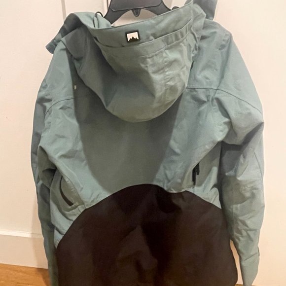 Montec Women's Two-Tone Ski Jacket in Teal and Black - Picture 2 of 2